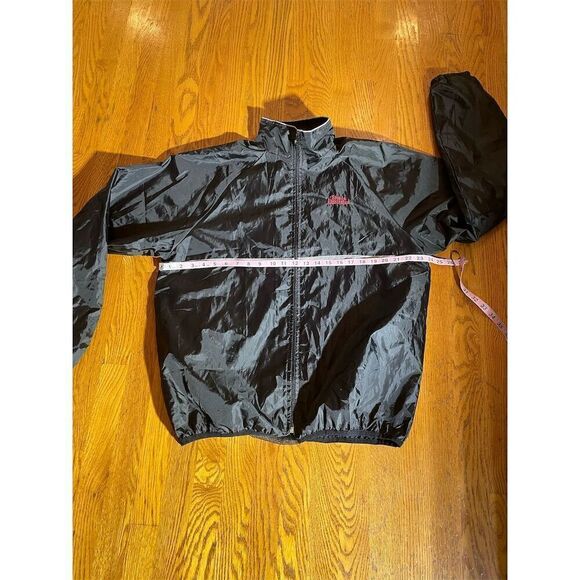 Sports Illustrated Other - *3/$15 Sports Illustrated Men's XL Black Red Windbreaker Jacket Full Zip